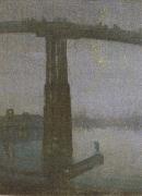 James Abbott McNeil Whistler Nocturne in Blue and Gold oil painting picture wholesale